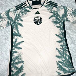 Adidas Portland Timbers Women Jersey MLS Nature Conservancy soccer IP5990 Large